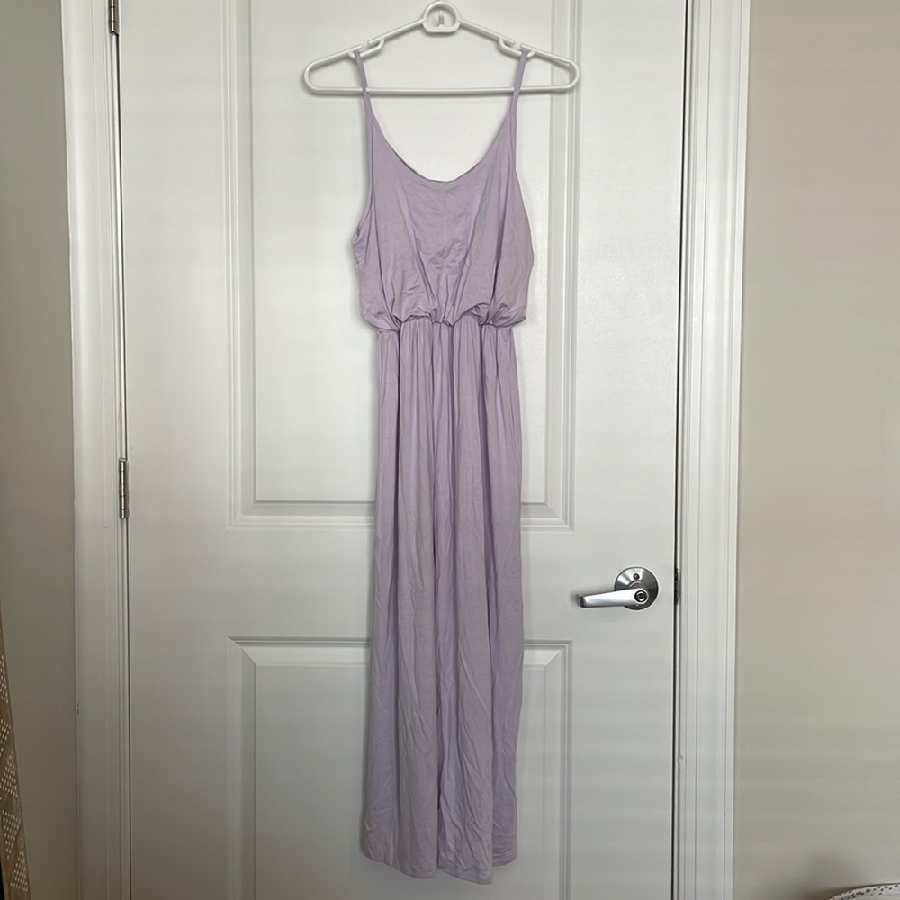 Olivia Rae New York Lilac Maxi Dress. Women’s size small.